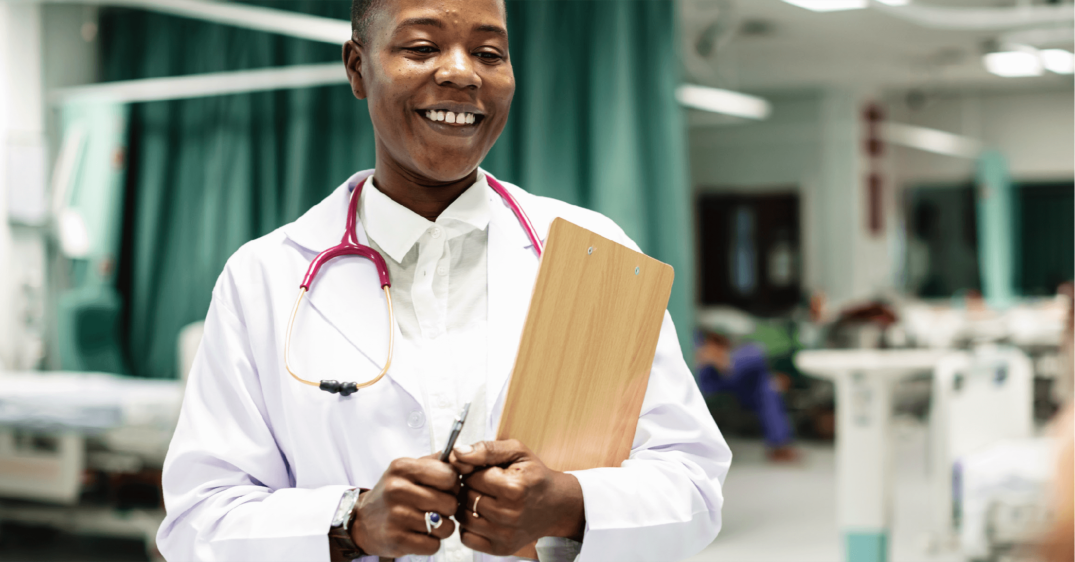 Smiling African Doctor