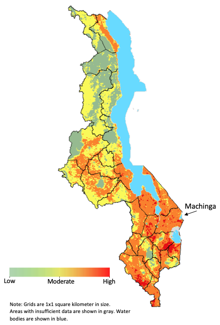 Malawi climate index 