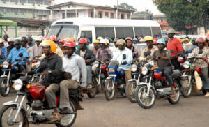 People on scooters